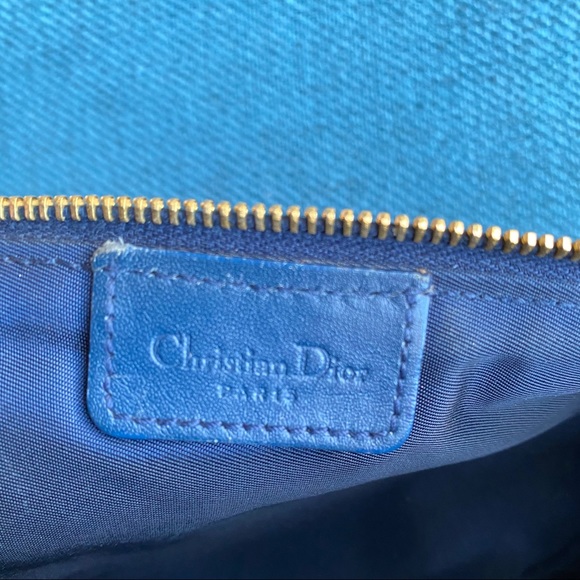 Vintage Dior 2001 Diorissimo Saddle Pochette - Picture 8 of 11